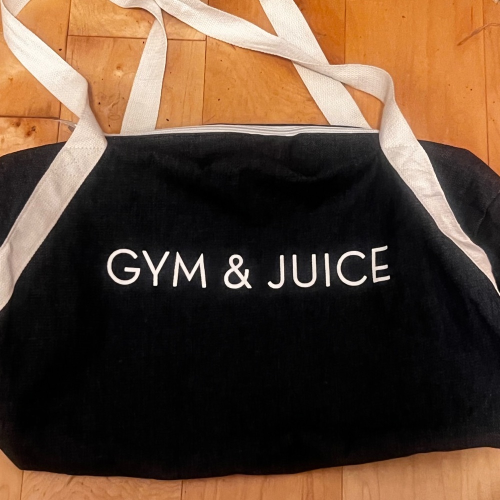 Denim Duffel Bag
